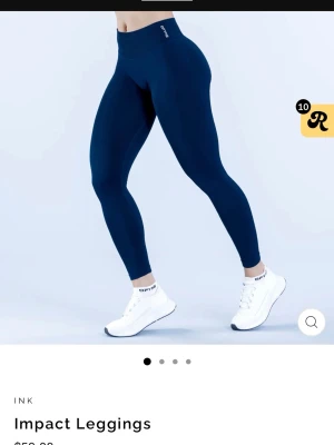 Dfyne impact leggings - ”Impact Leggings” från dfyne i den slutsålda färgen ”Ink”, endast använda en gång❤️