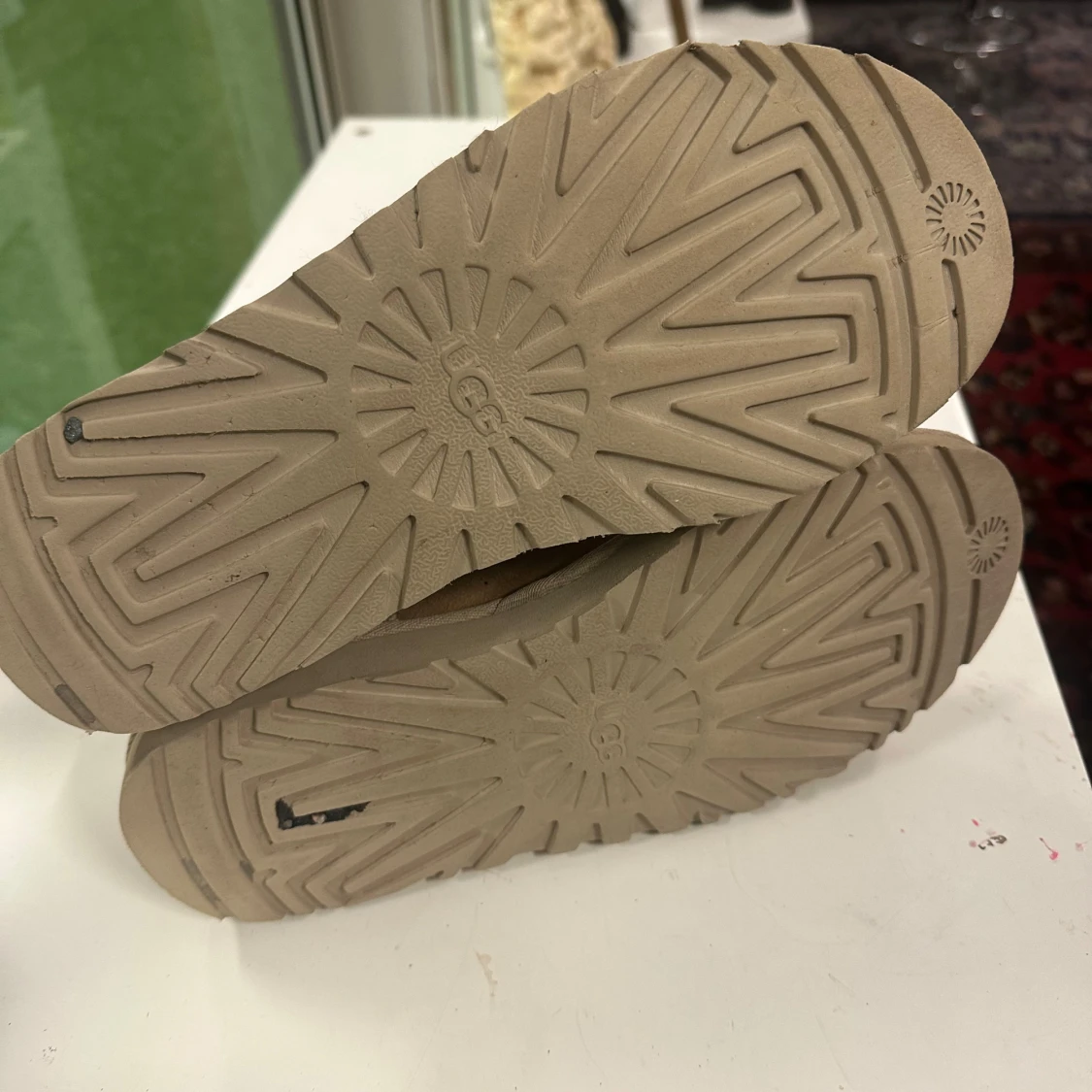 Beige UGG boots i mocka 39 - 3