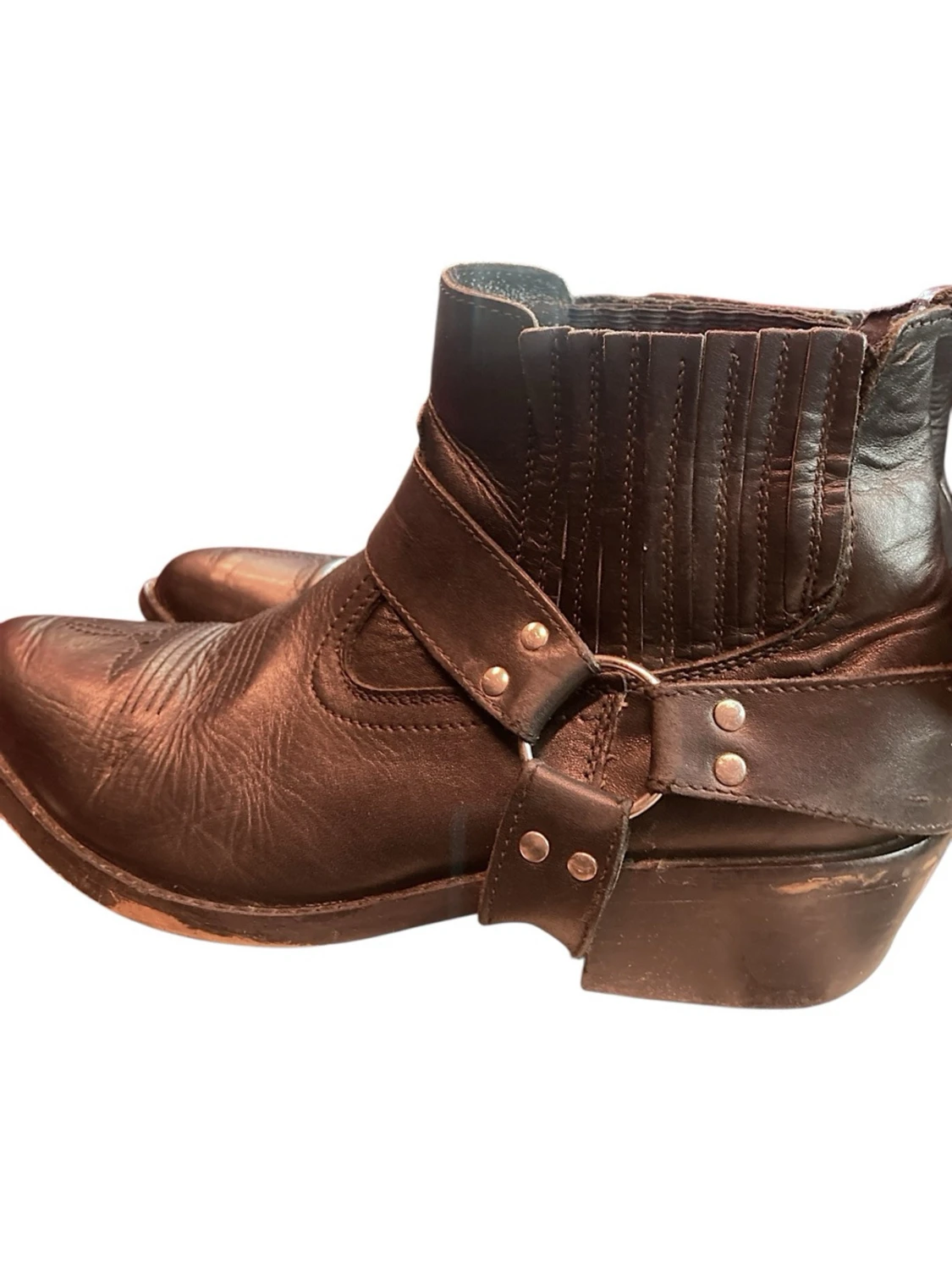 Black cowboy boots - 1