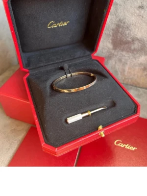 Guld armband  - I fint skick storlek 16