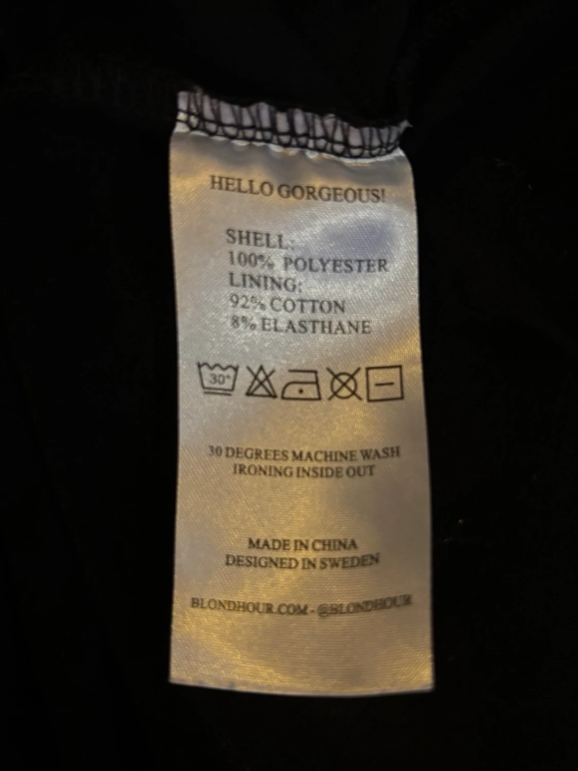 Svart polotopp från Blond Hour - 2