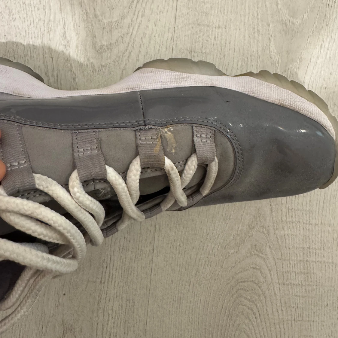 Gråa Nike Air Jordan 11 sneakers - 2