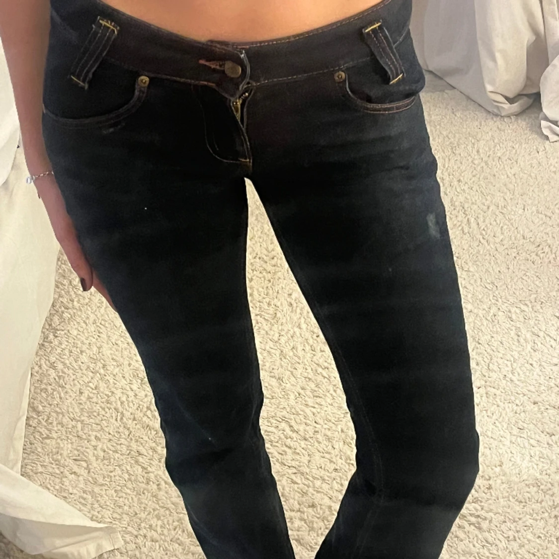 Lågmidjade lee jeans  - 90