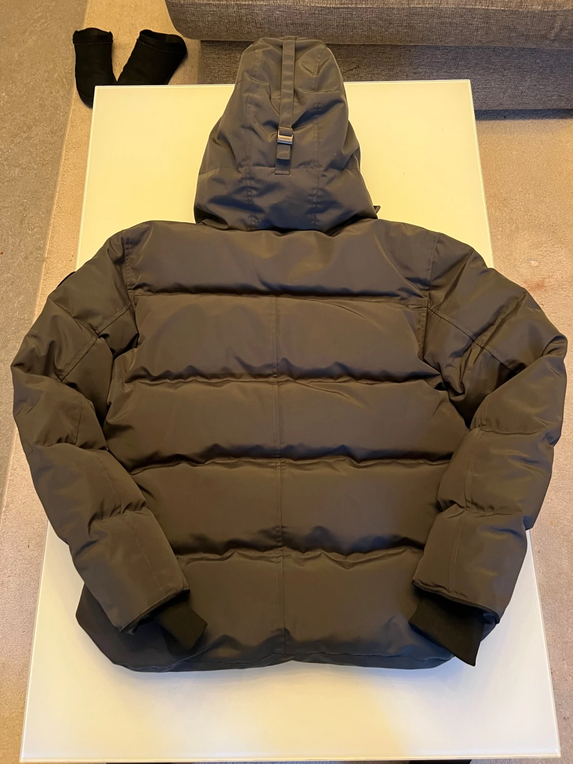 Macmillan canada goose grå black badge - 1