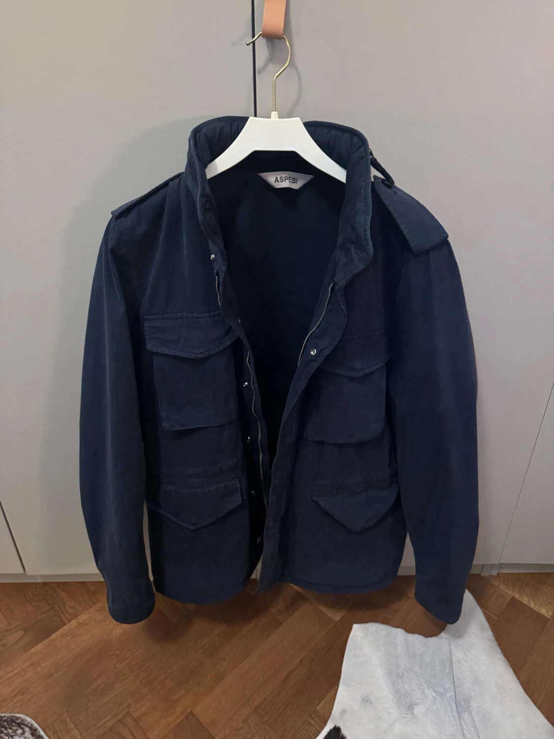 Mörkblå fieldjacka från Aspesi - 1