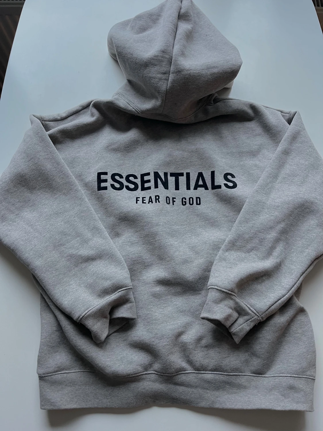 Grå Essentials Fear of God hoodie - 3