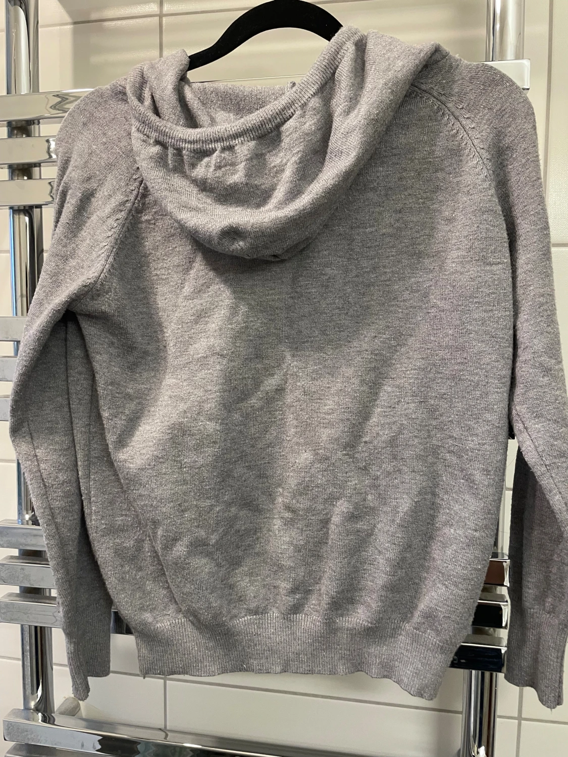  Grå Kashmir hoodie  - 2