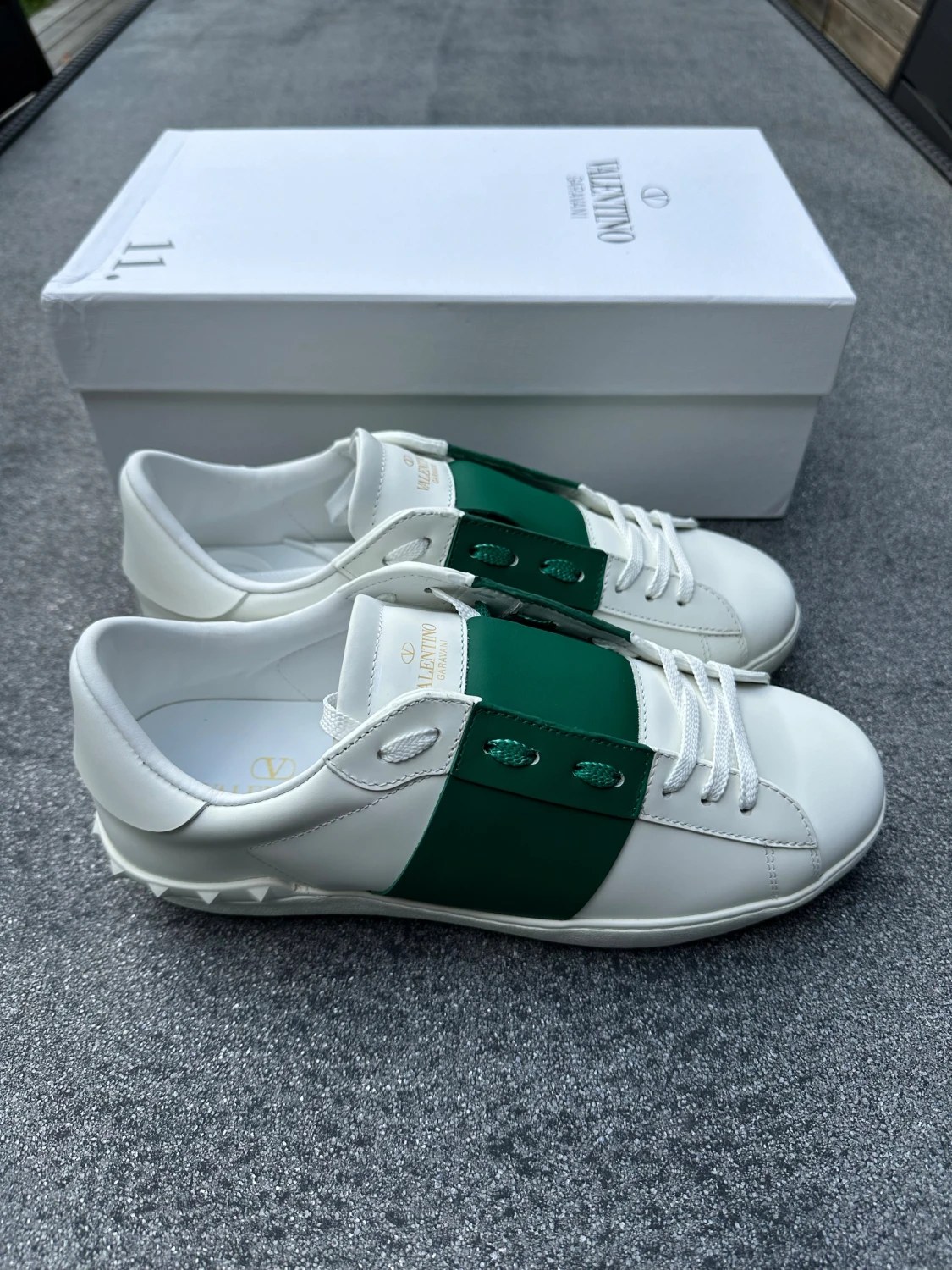 Valentino open grön - 1