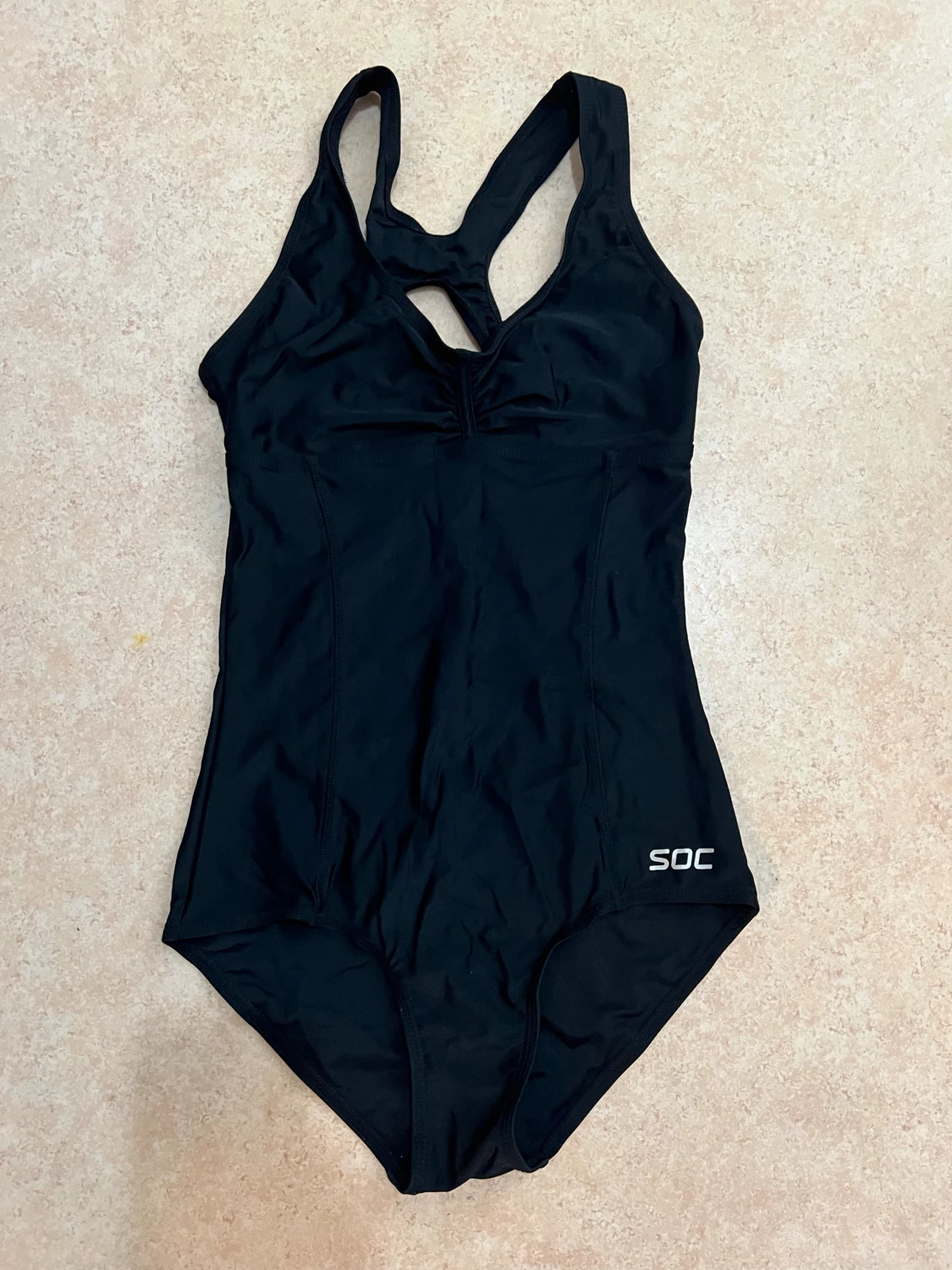 Svart baddräkt från SOC, storlek 38 - 2