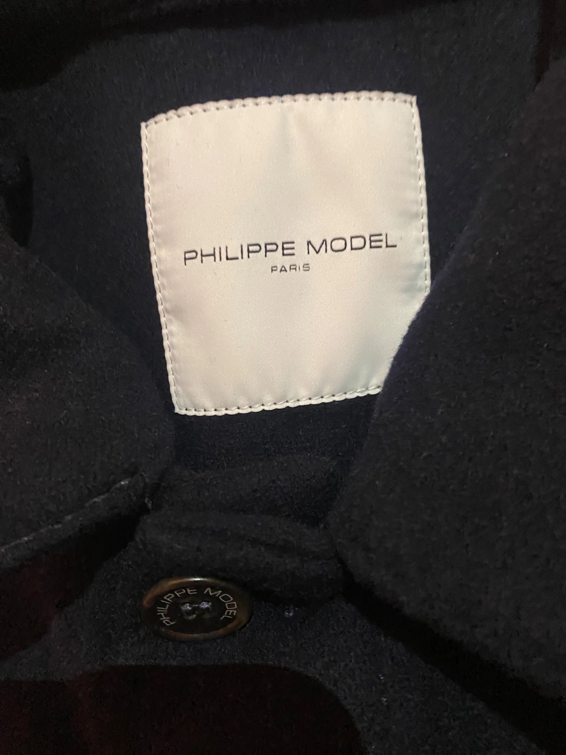 Mörkblå overshirt från Philippe Model - 2