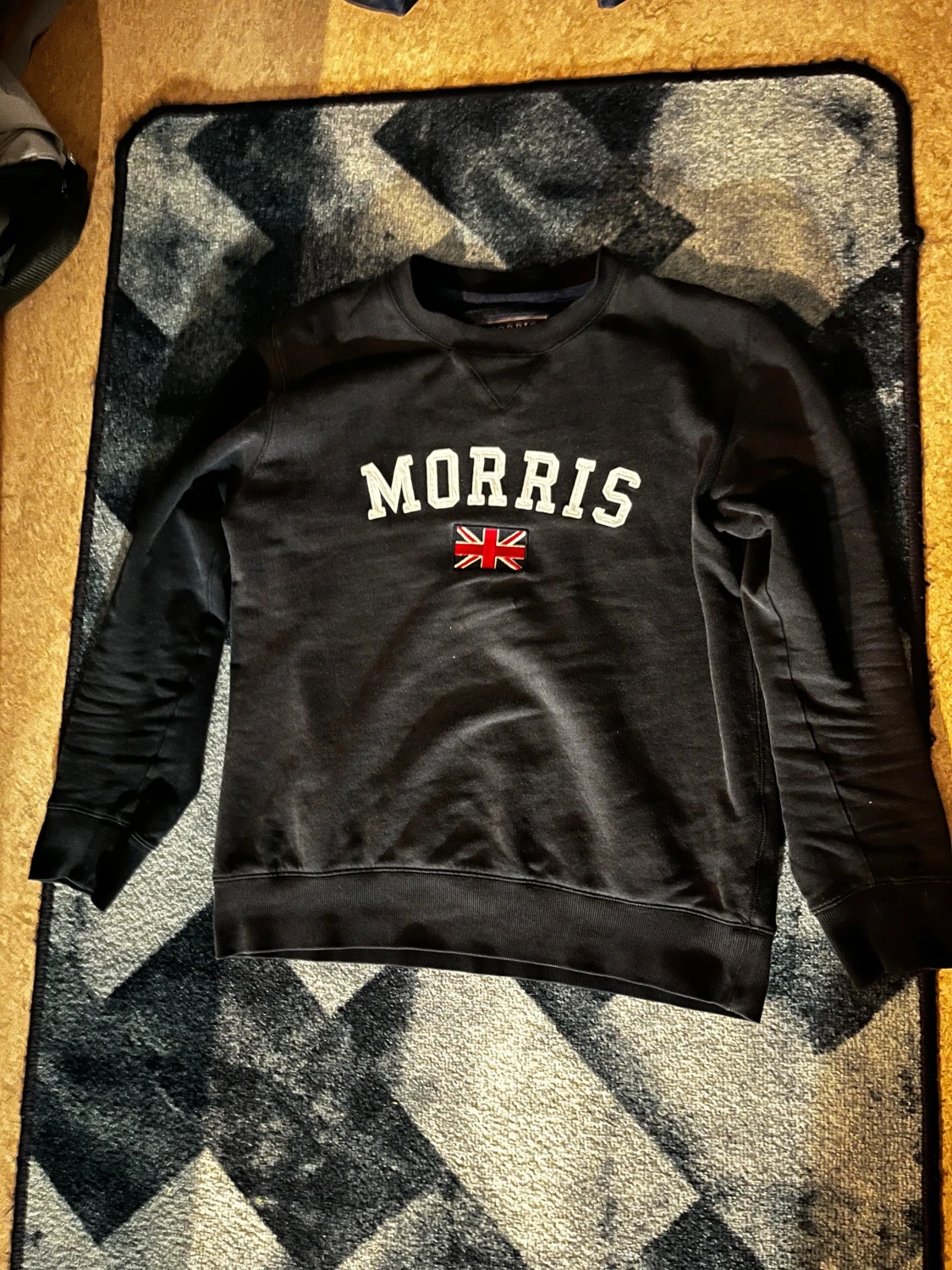 Morris sweatshirt mörkblå - 1