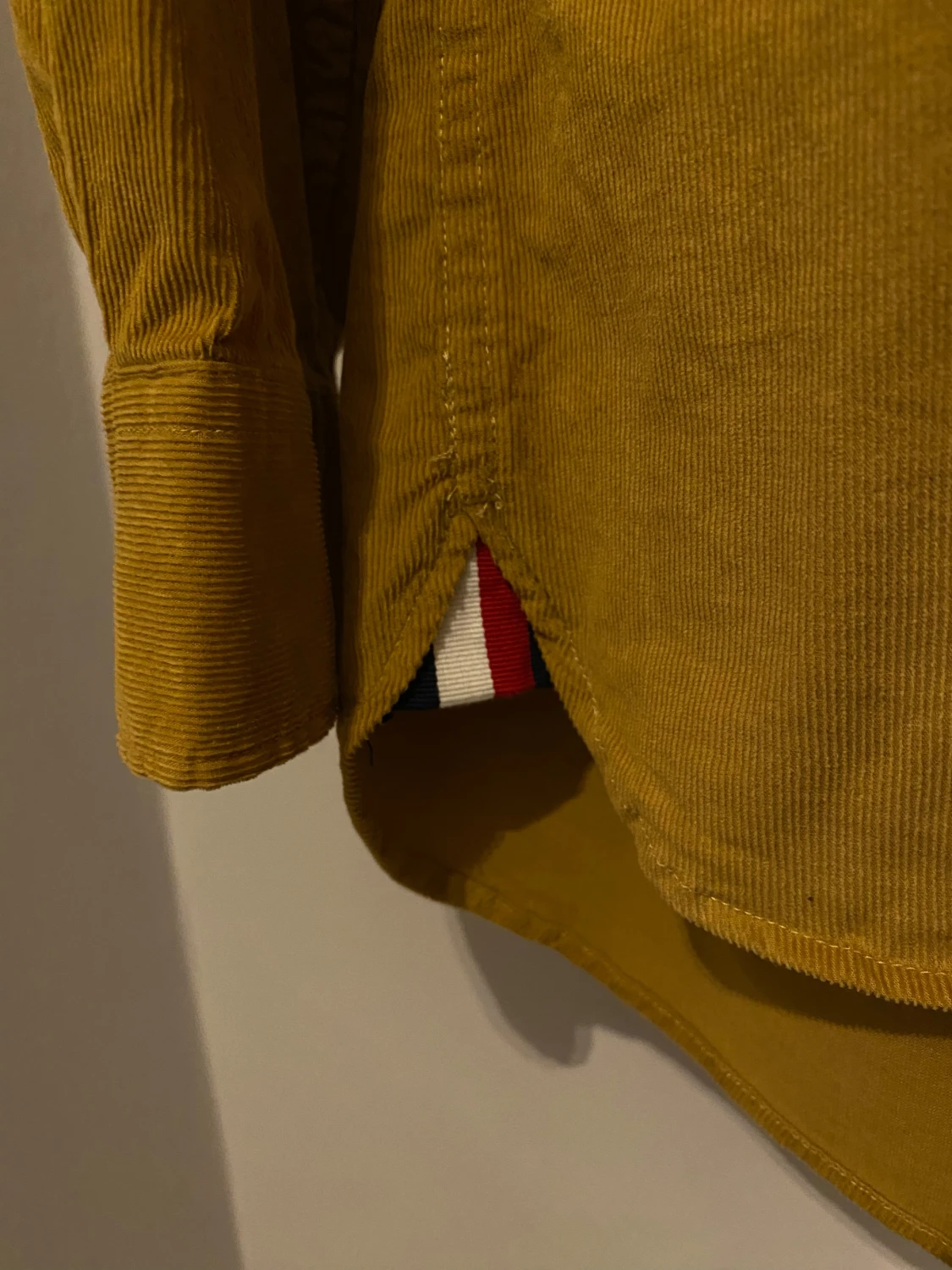 Gul manchesterskjorta Tommy Hilfiger - 3