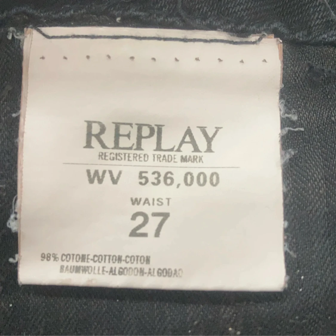 Svarta jeans från Replay - 2