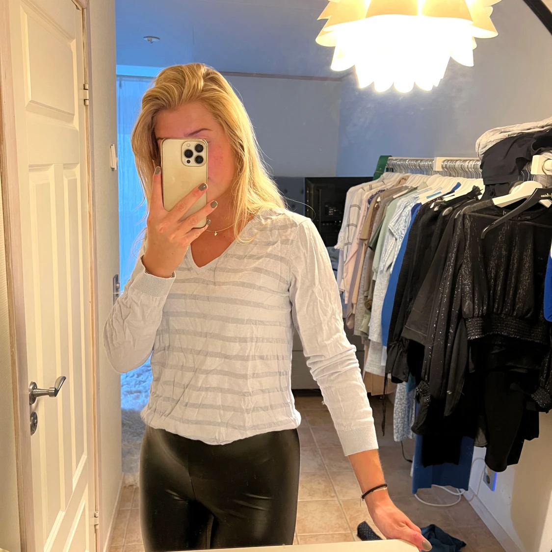 Ljusblå tröja Stockholm LM - 1