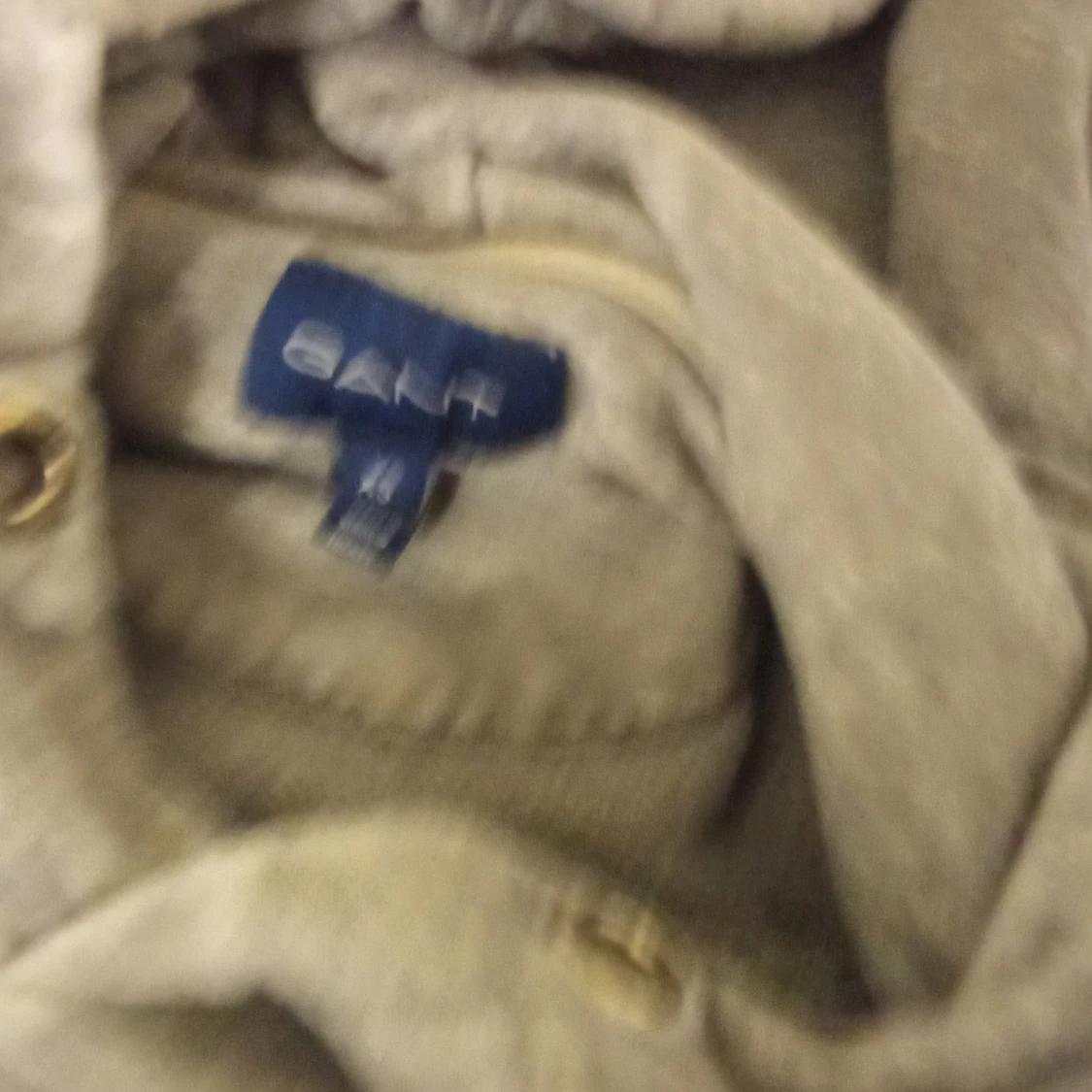 Grå zip-jacka från Gant - 1