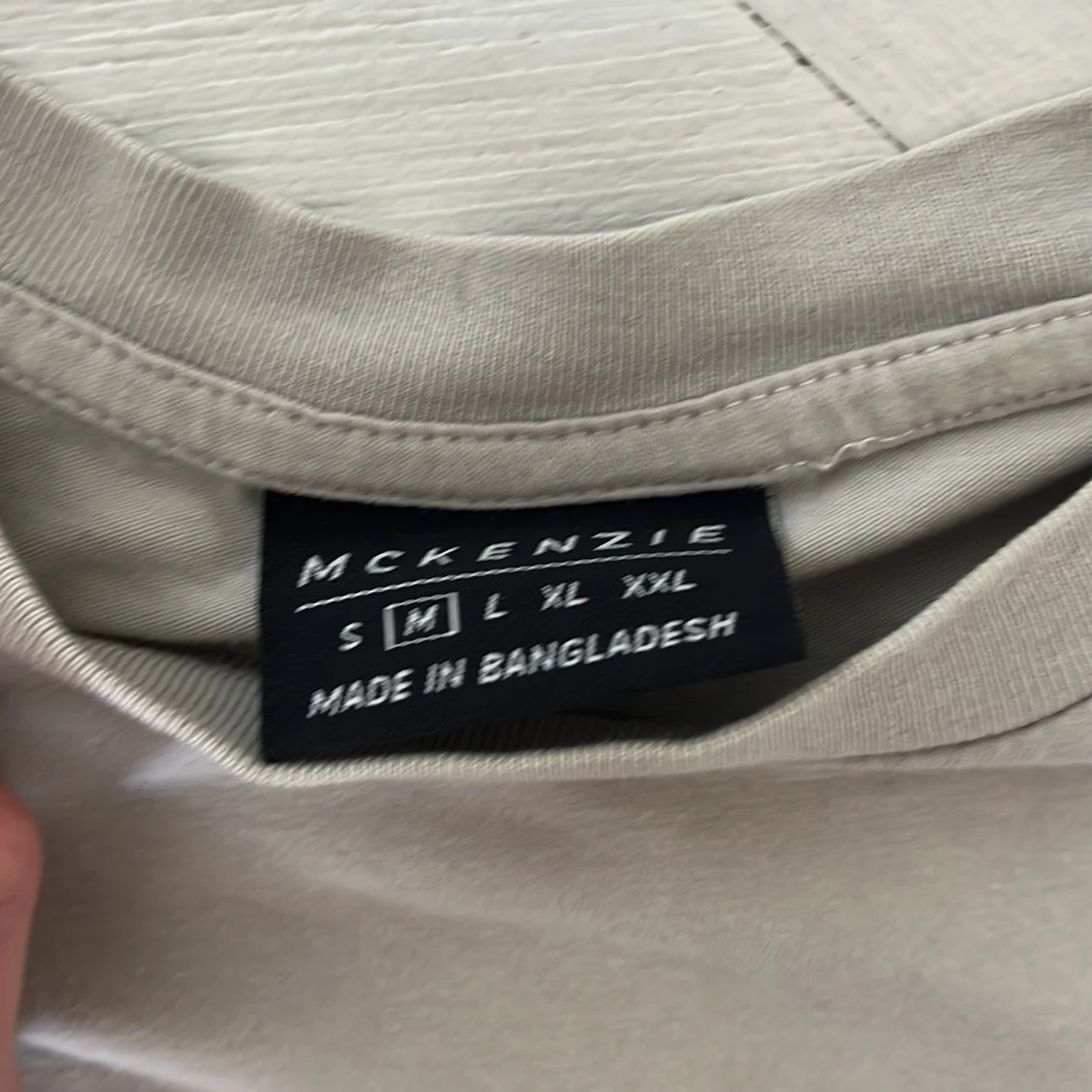 McKenzie T-shirt ljus grå beige  - 2