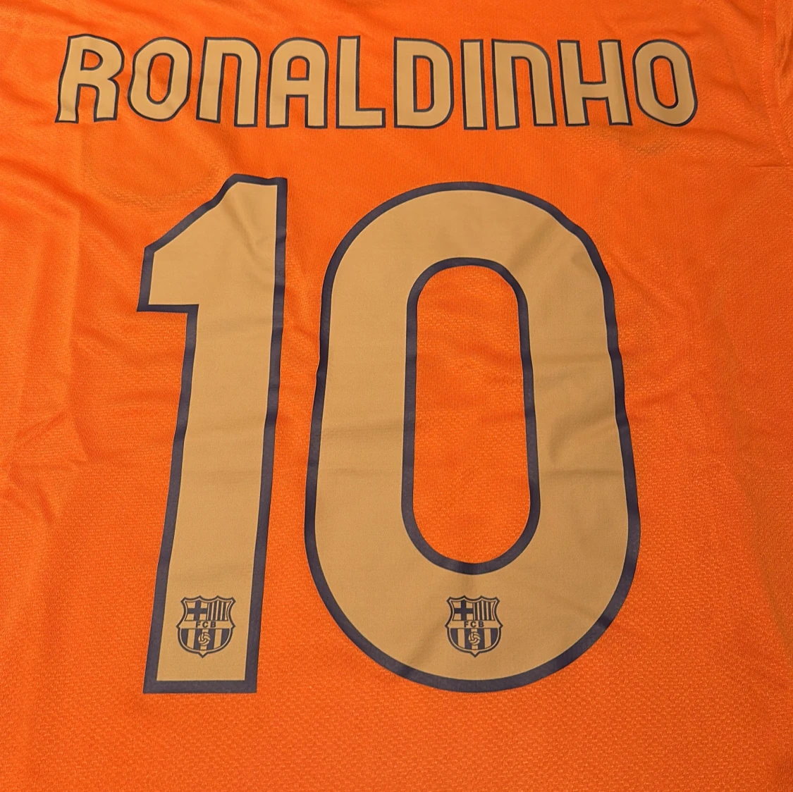 FC Barcelona Ronaldinho 10 Nike tröja - 1