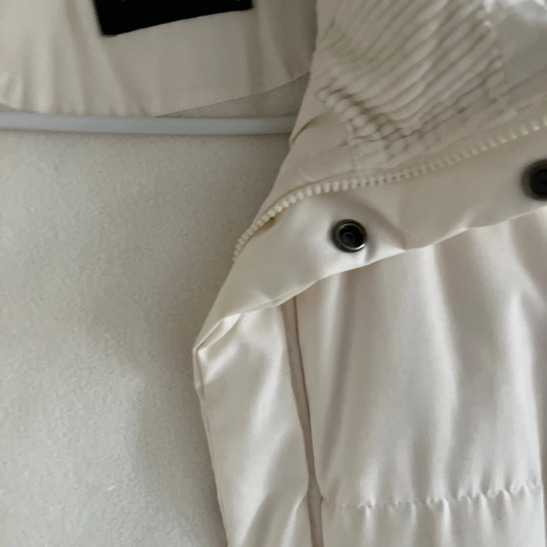 Vit quiltad dunväst från Selected - 1