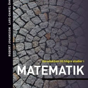 Söker ”Introduktion till högre studier i matematik” - Söker denna bok! Hör gärna av dig om du har den och vill sälja den;)