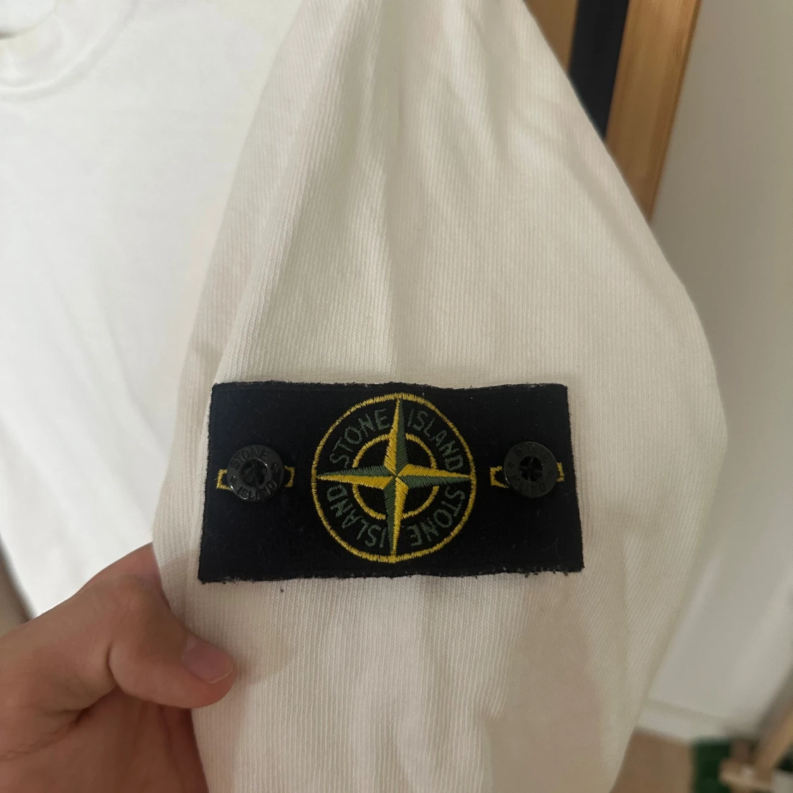 Stone Island Vit Tröja  - 1