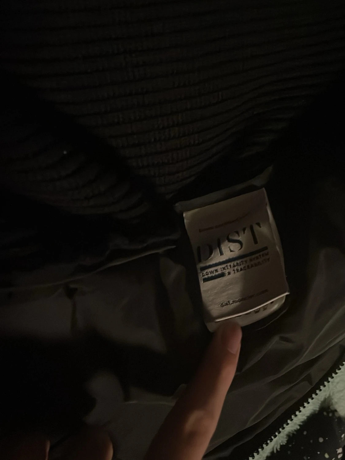 Svart dunjacka från Moncler med huva - 2