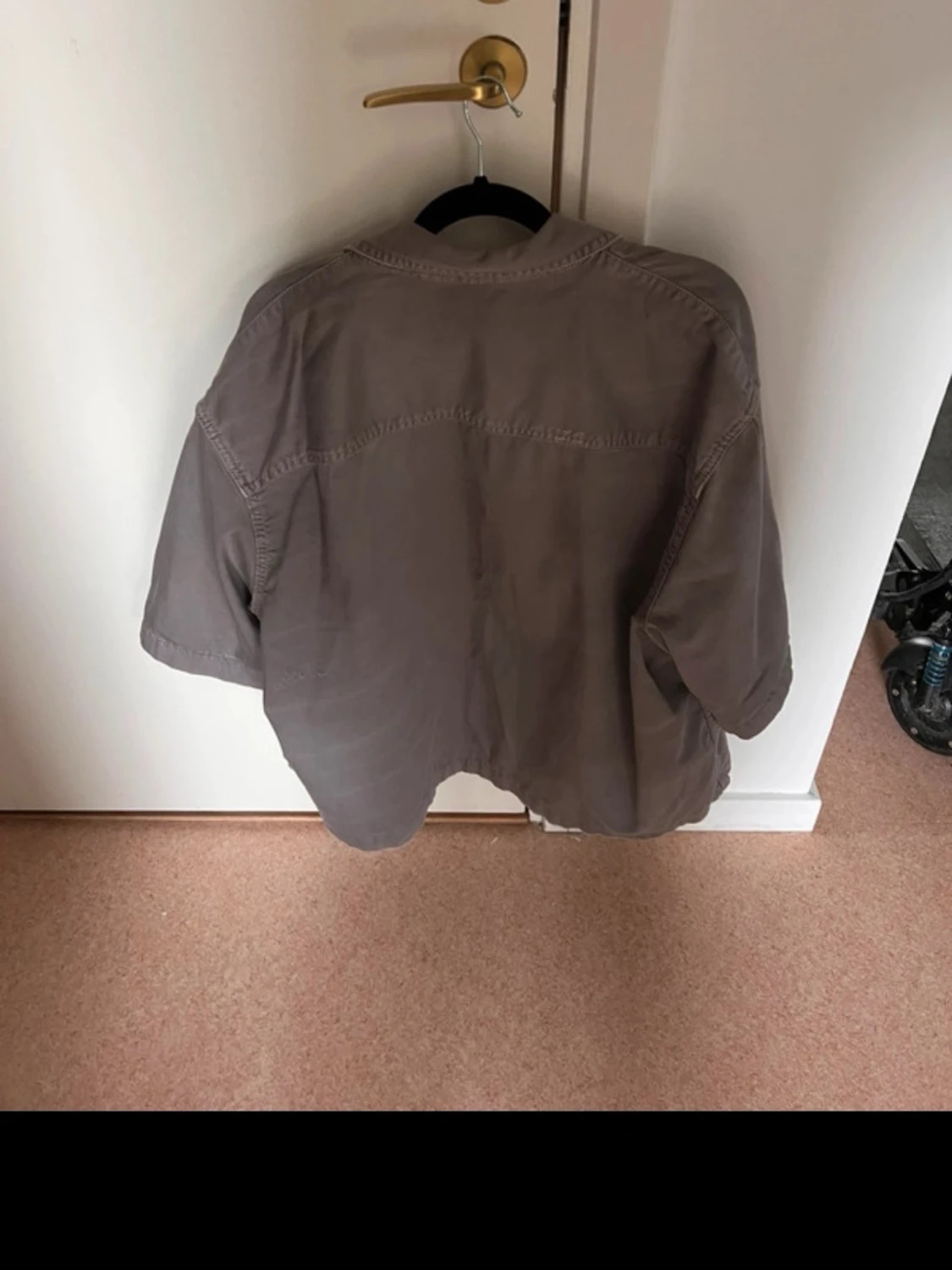 Grå oversized skjorta från Zara - 3