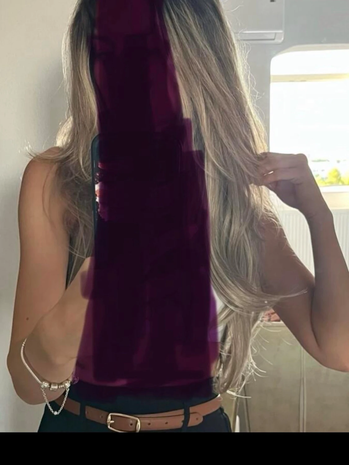 syntetisk hårförlängning med clips