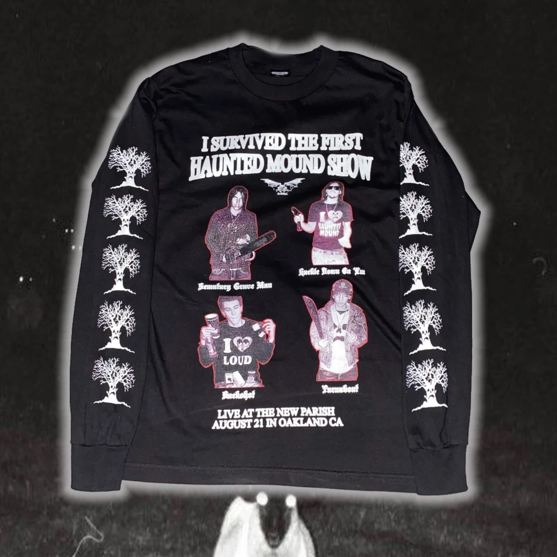 HAUNTED MOUND CANCELLED SHOW LONGSLEEVE