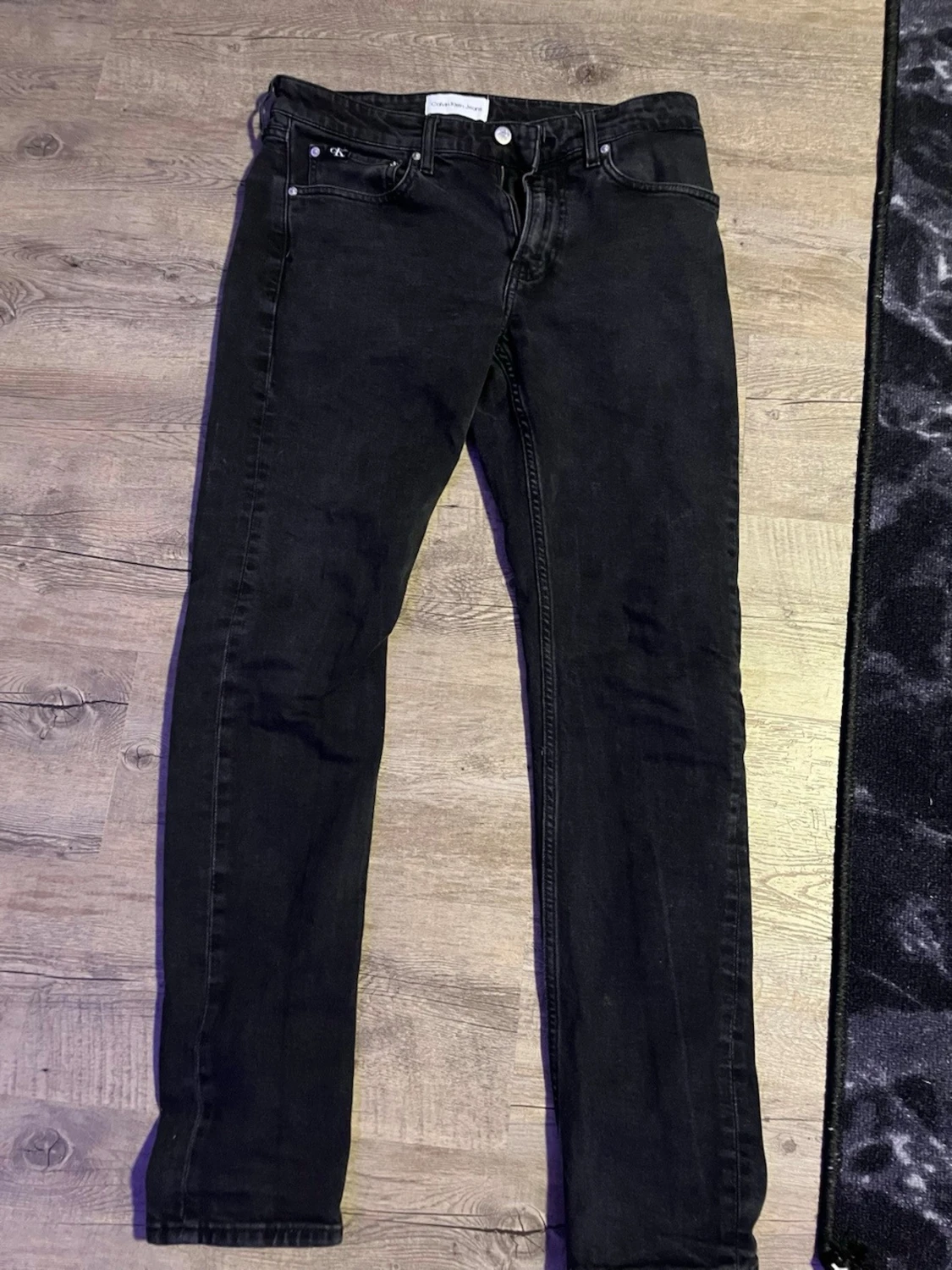 Svarta Calvin Klein jeans