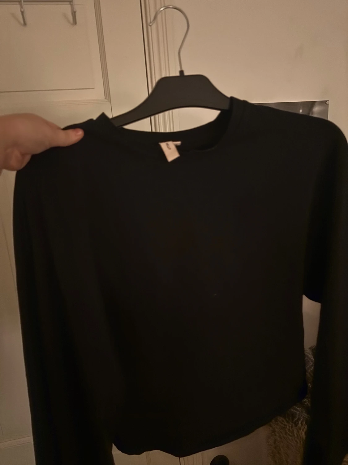 Svart långärmad topp från Nelly - 1