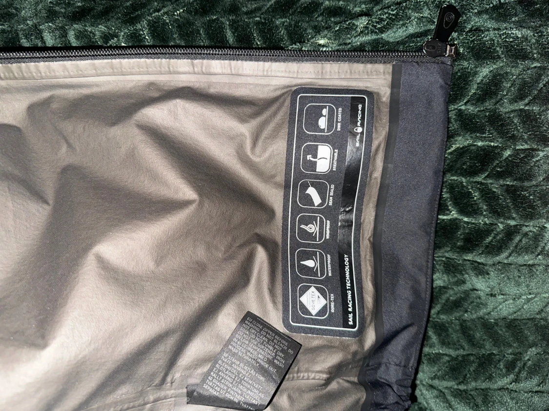 Svart Sail Racing Gore-Tex vindjacka - 2