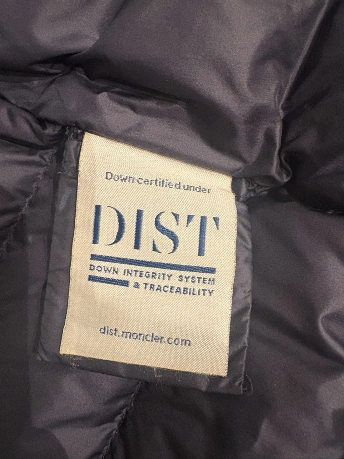 Mörkblå dunväst från Moncler - 3