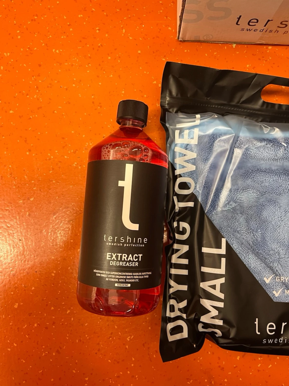 NYTT TerShine Bilvårdskit - Oanvänt!Spara frakt! - 5