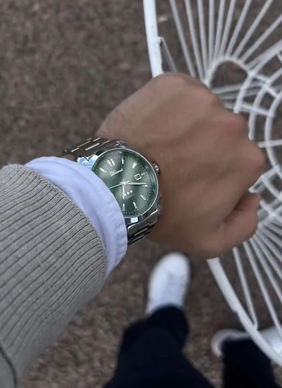 Grön quartzklocka från Doventi  - 2