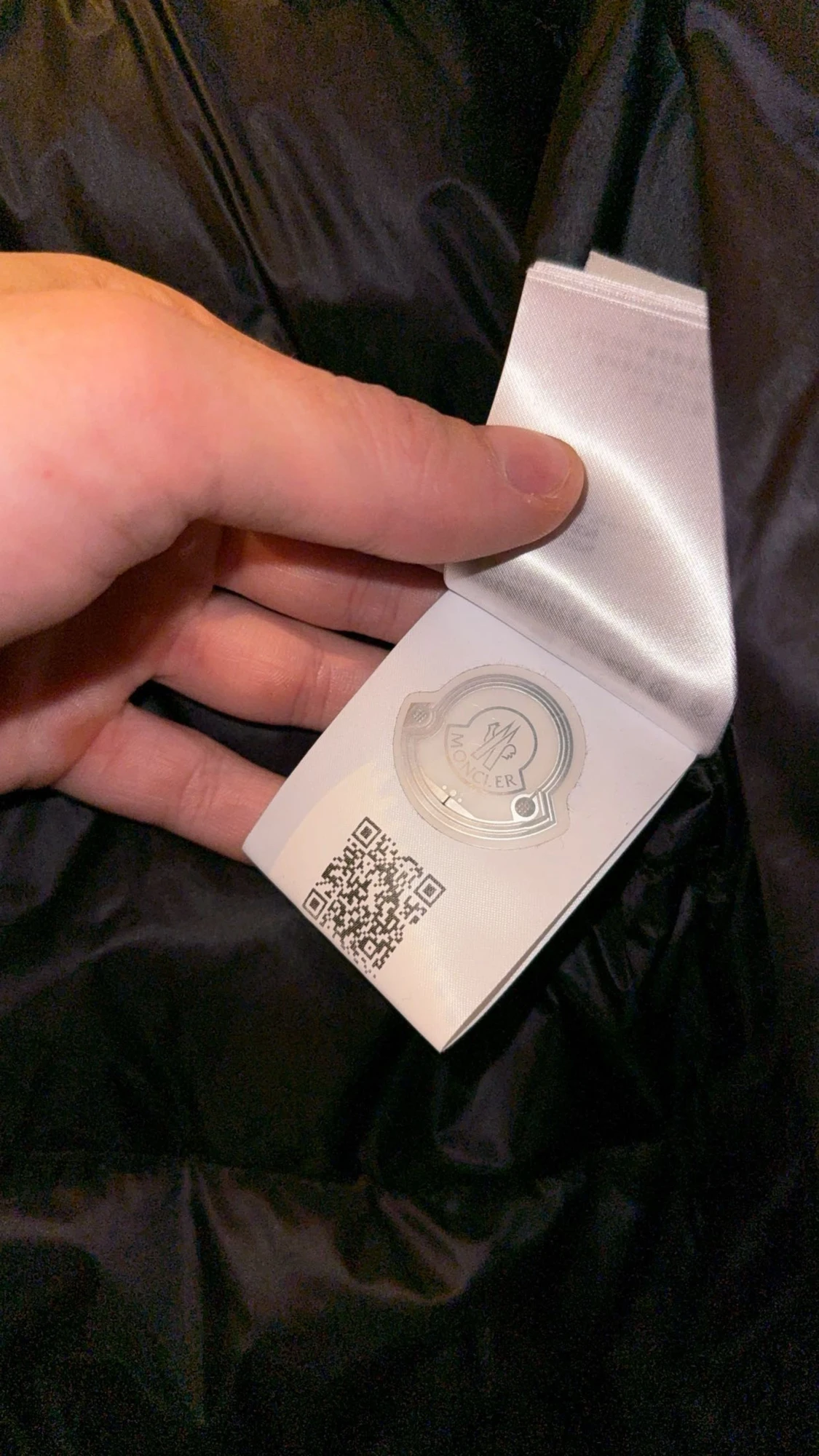 Svart Moncler dunjacka herr - 3