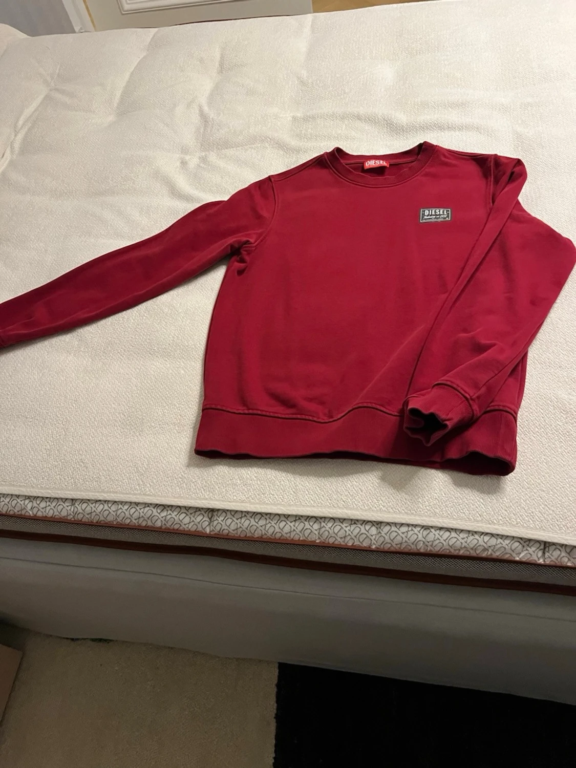 Röd sweatshirt från Diesel - 1