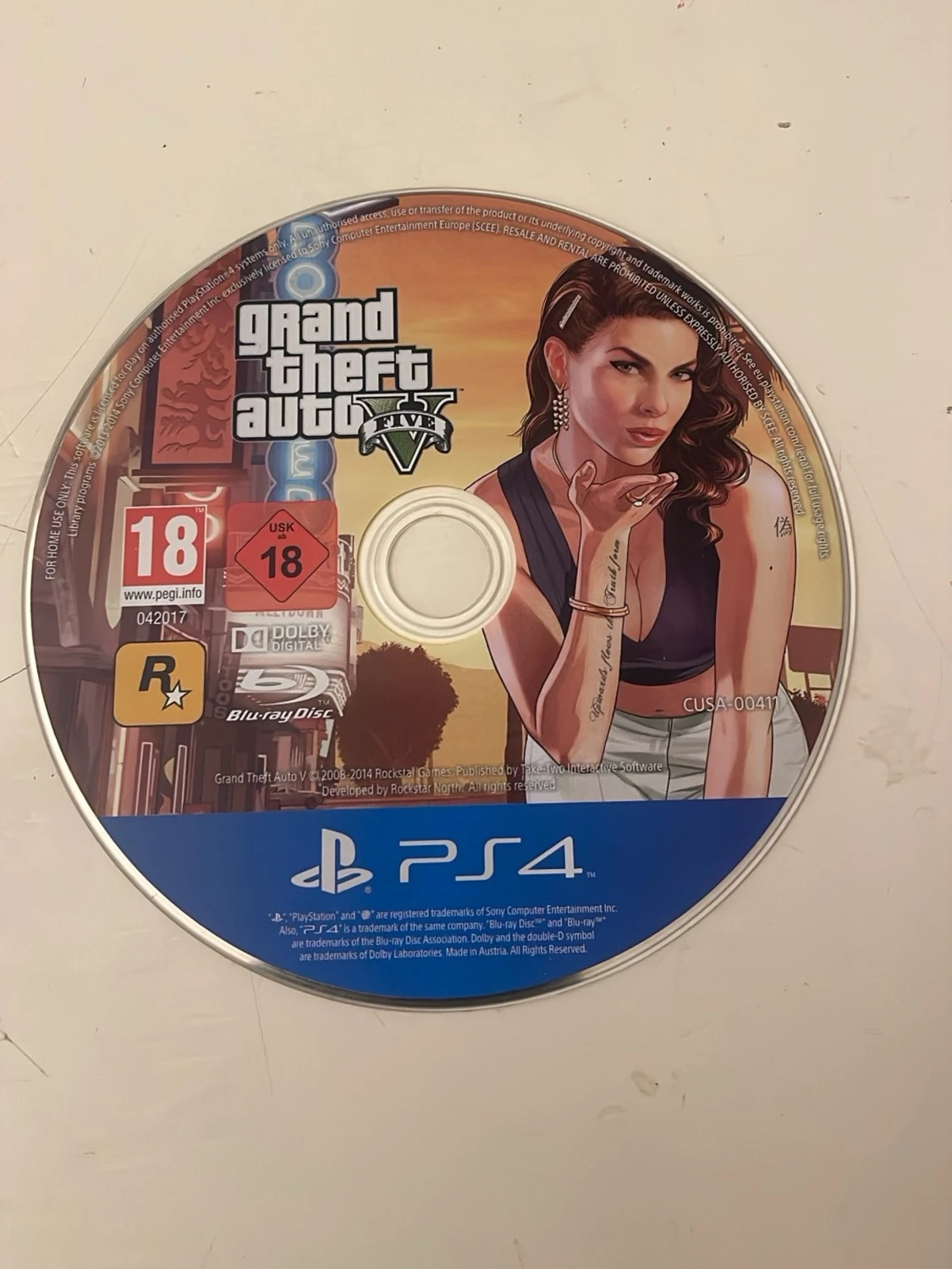 PS4 Spel: FIFA 14, Grand Theft Auto V, Minecraft - 1