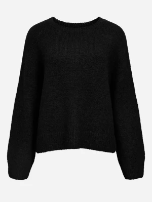 Svart stickad tröja från Object - Mysig svart stickad tröja från Object i storlek XS. Original pris 600kr