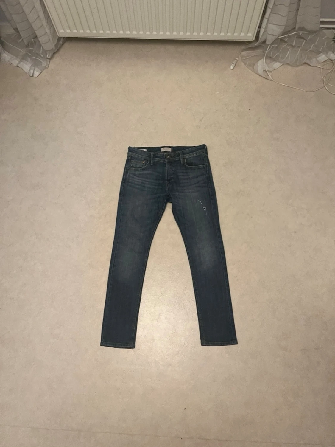 Slim Glenn blå jeans storlek 29/30