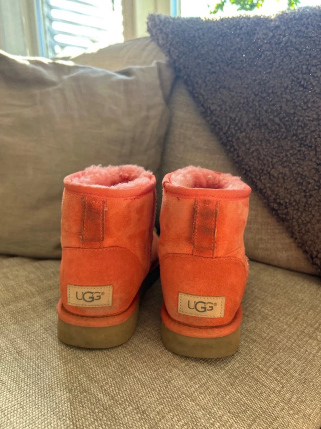 Corall UGG boots med pälsfoder - 1