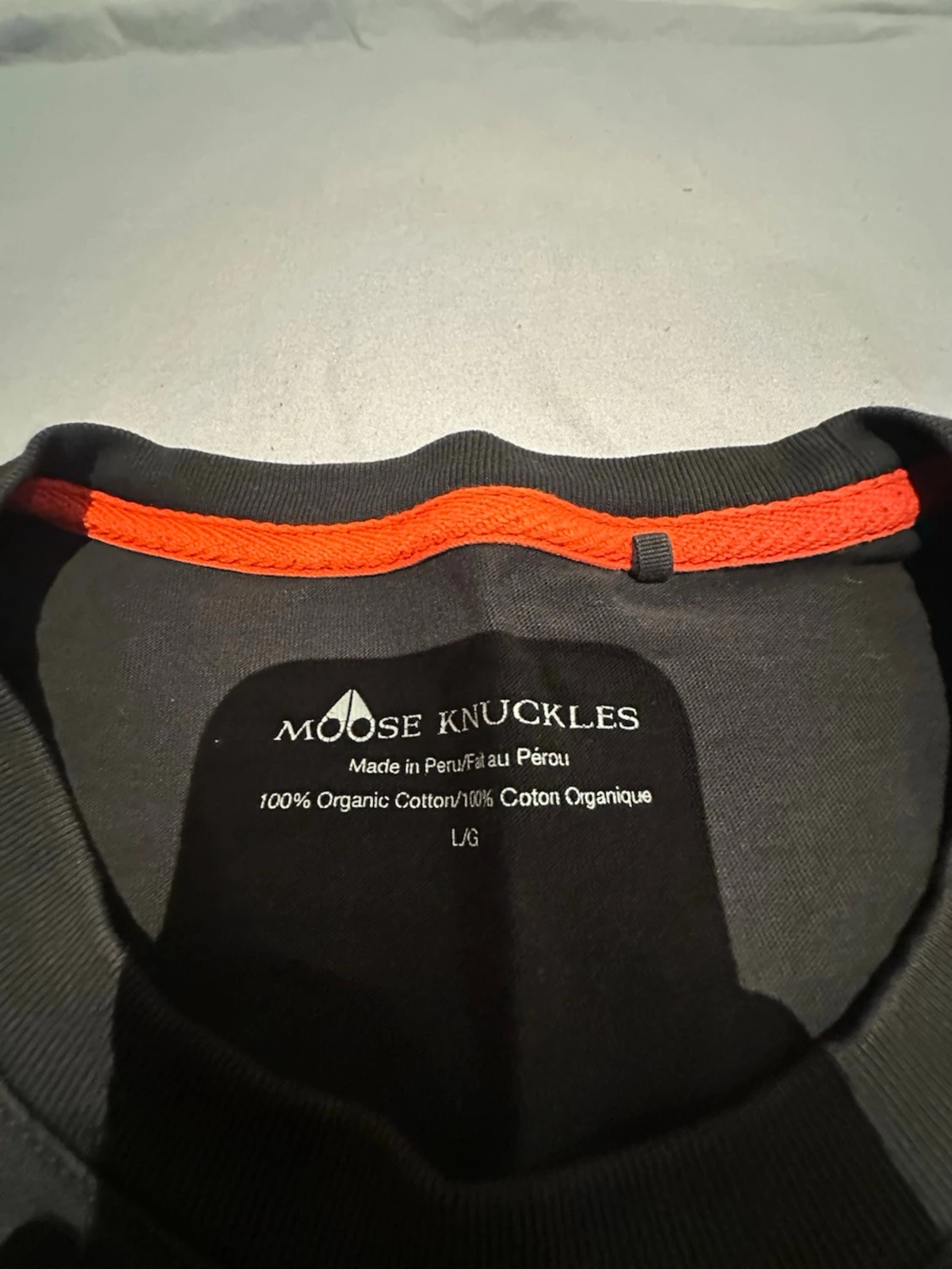 Svart t-shirt Moose Knuckles L - 2