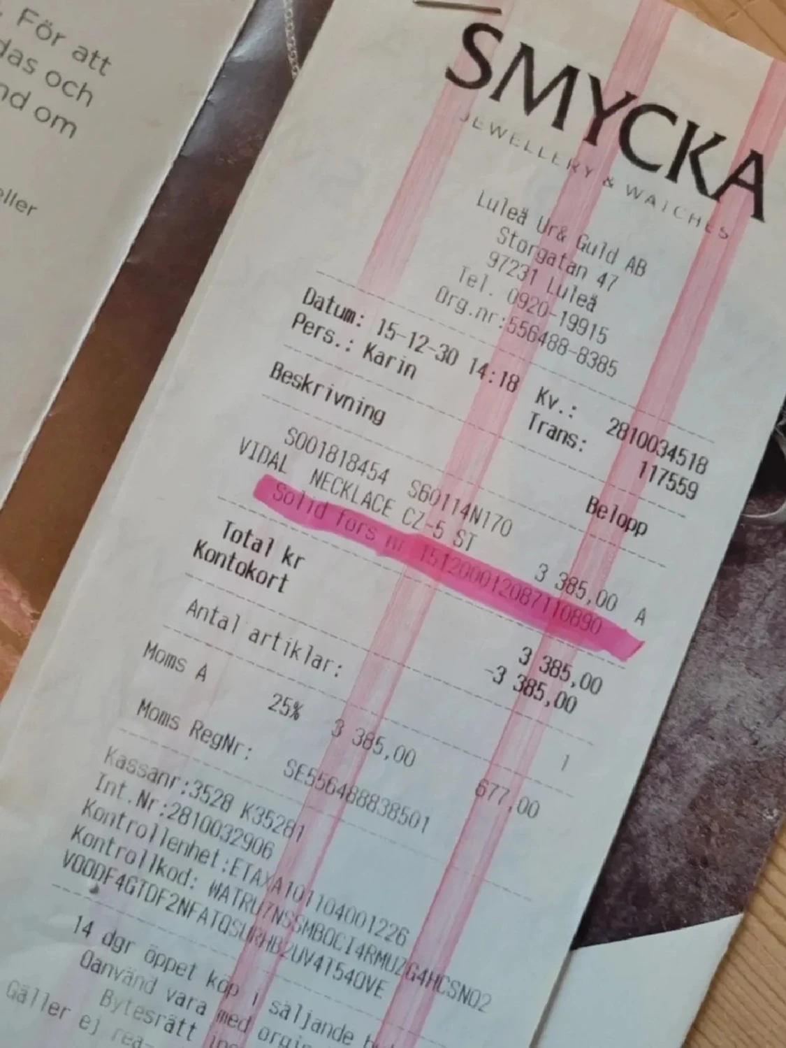 Silverfärgad platina-pläterad halskedja Vidal & Vidal - 4