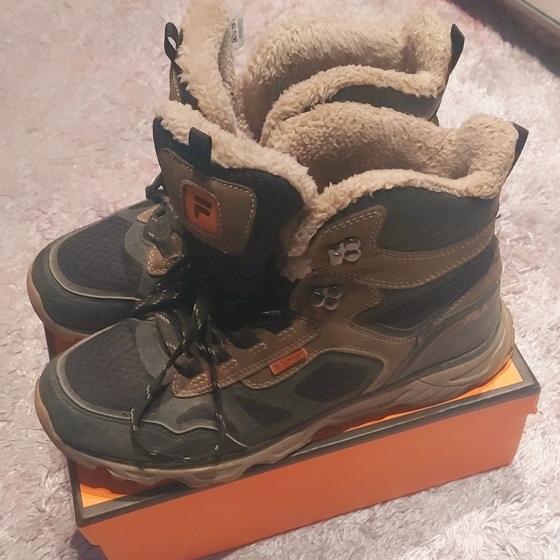 Fila vinterkängor med foder, strl 41