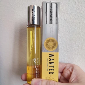 Azzaro Wanted Perfume - Azzaro Wanted Perfume. 33ml bottle. New! Some colorloss on the cap. A great all year around fragrance.