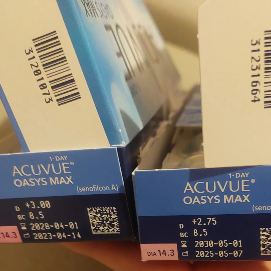 Linser med styrka - Acuvue Oasys Max 1-Day - 3