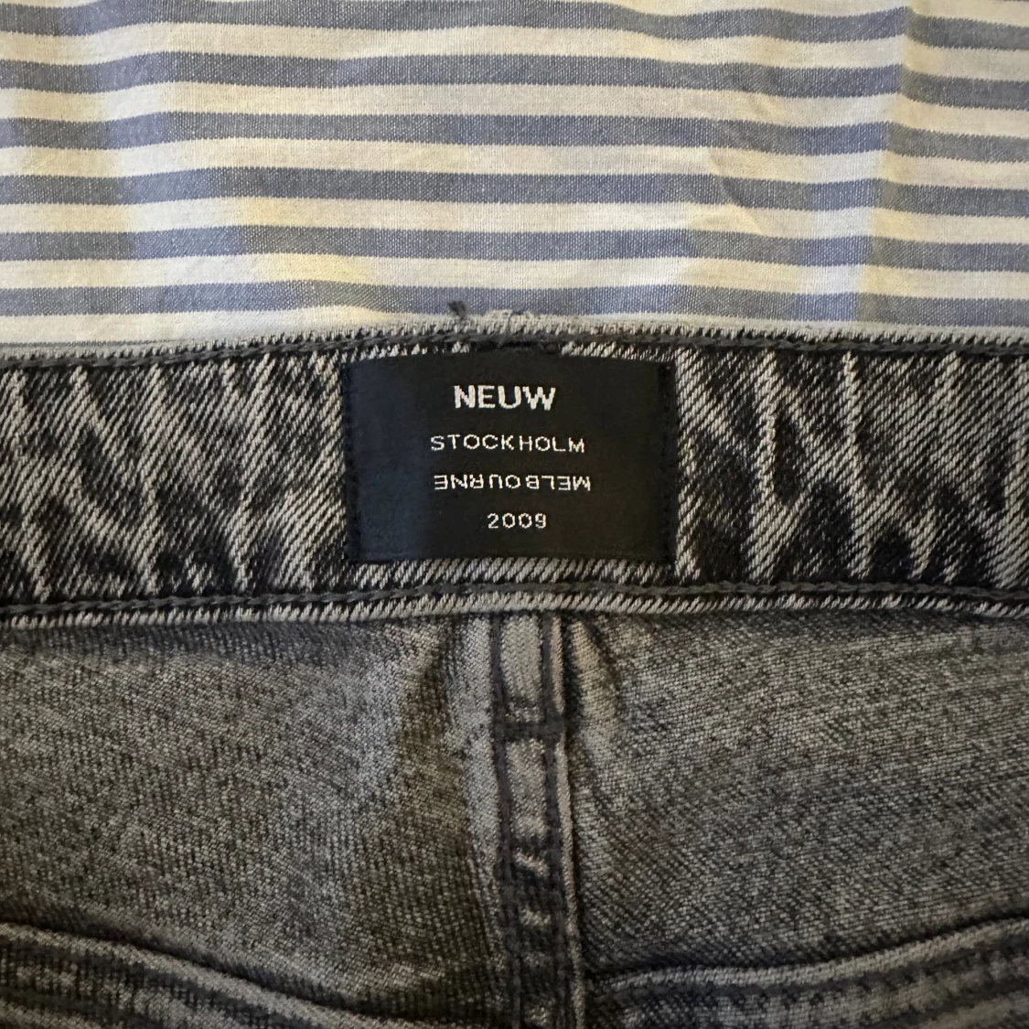 Grå slim jeans från Neuw, 32/32 - 2