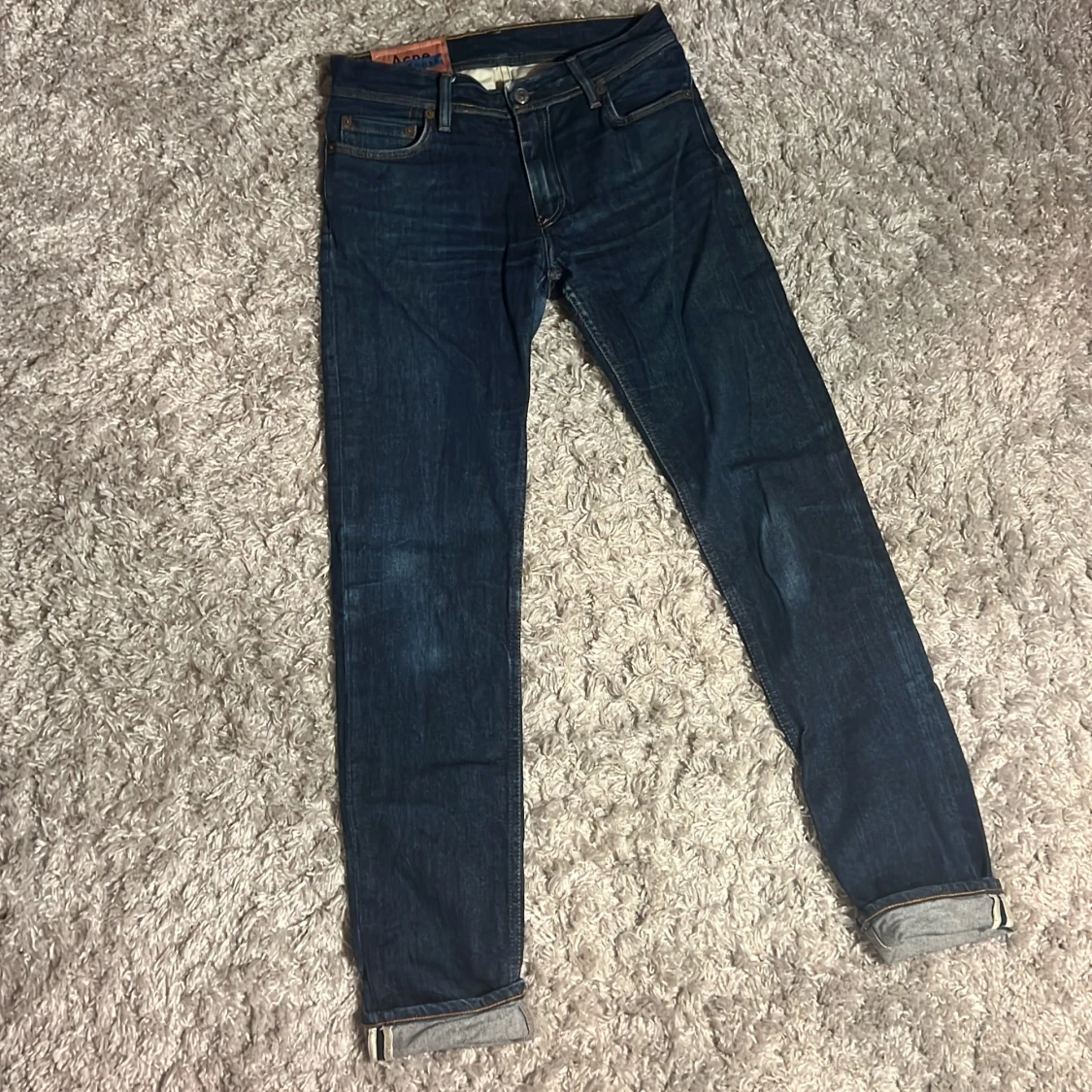 Acne Blå Konst Jeans