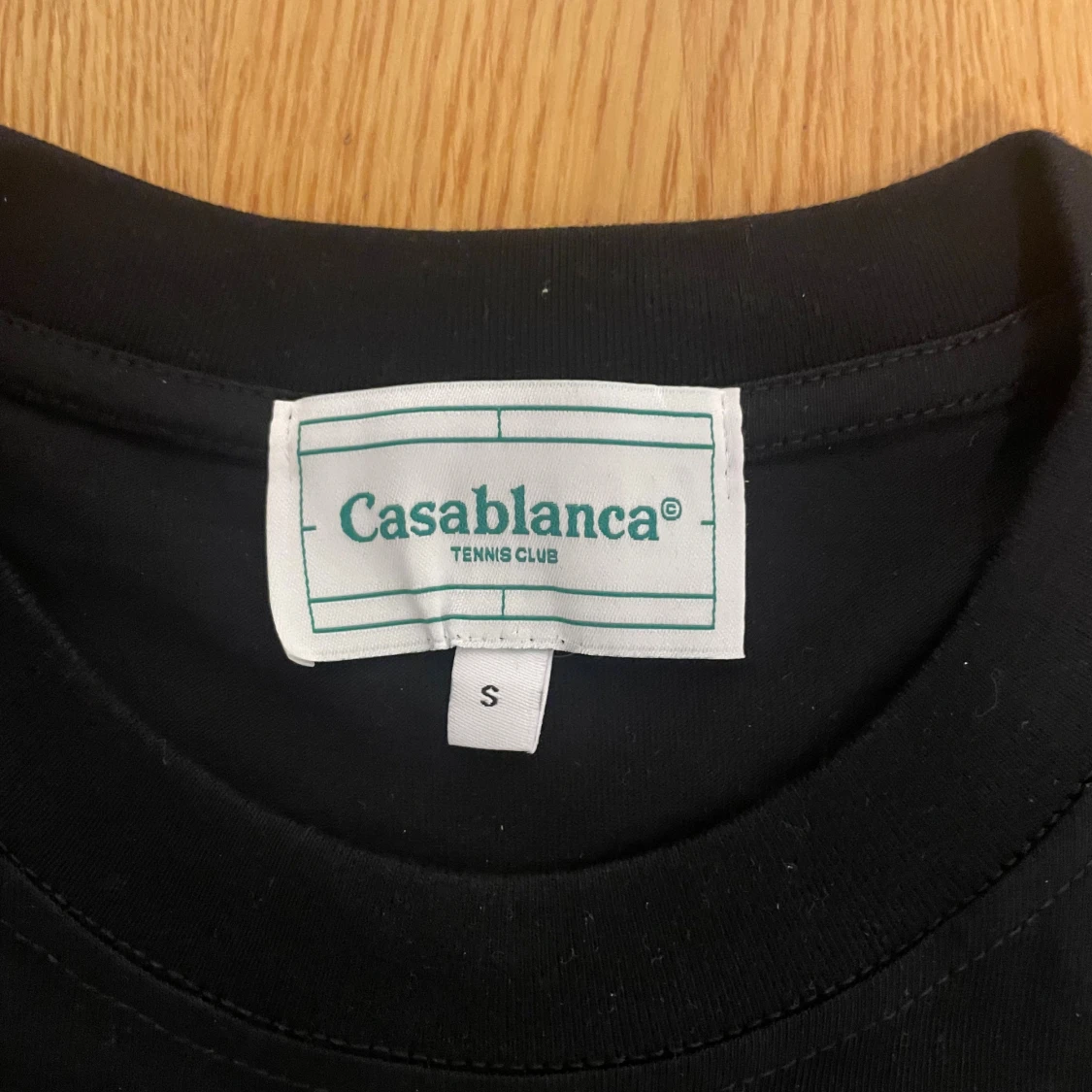 Svart Casablanca t-shirt med tryck - 1