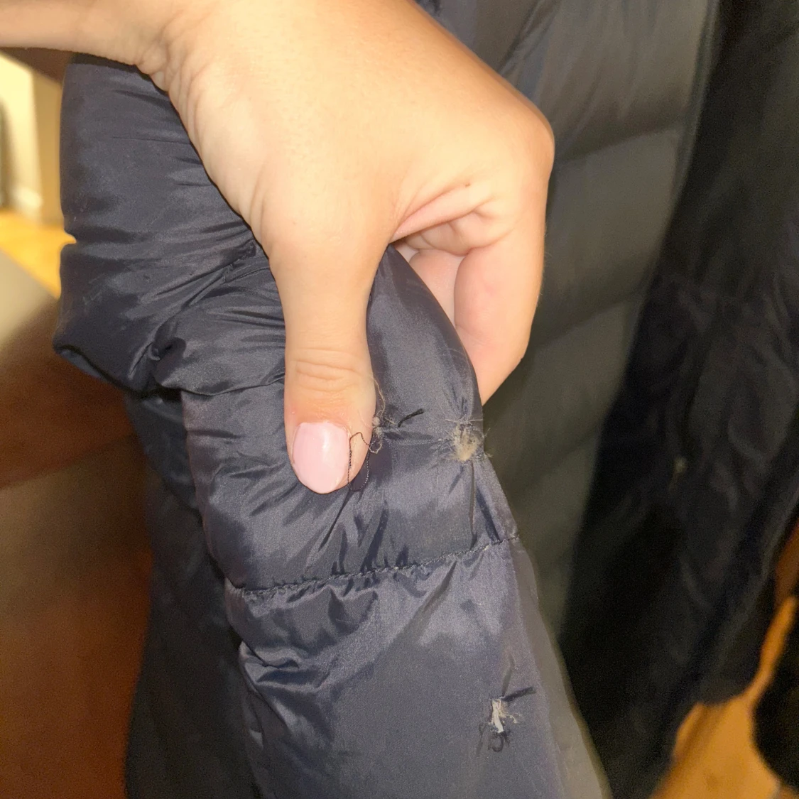 Svart Peak Performance pufferjacka XL - 4