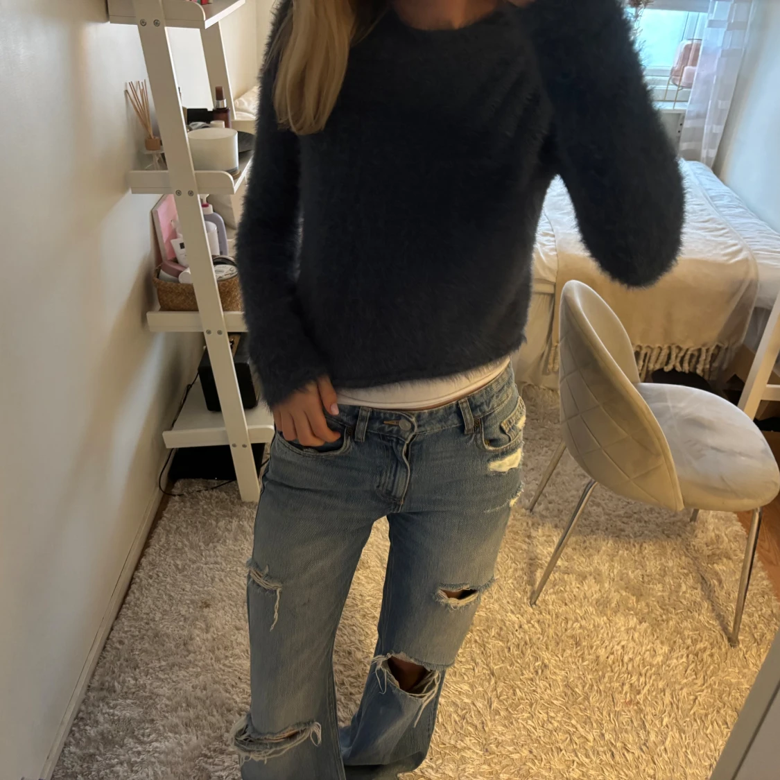 Fluffig tröja
